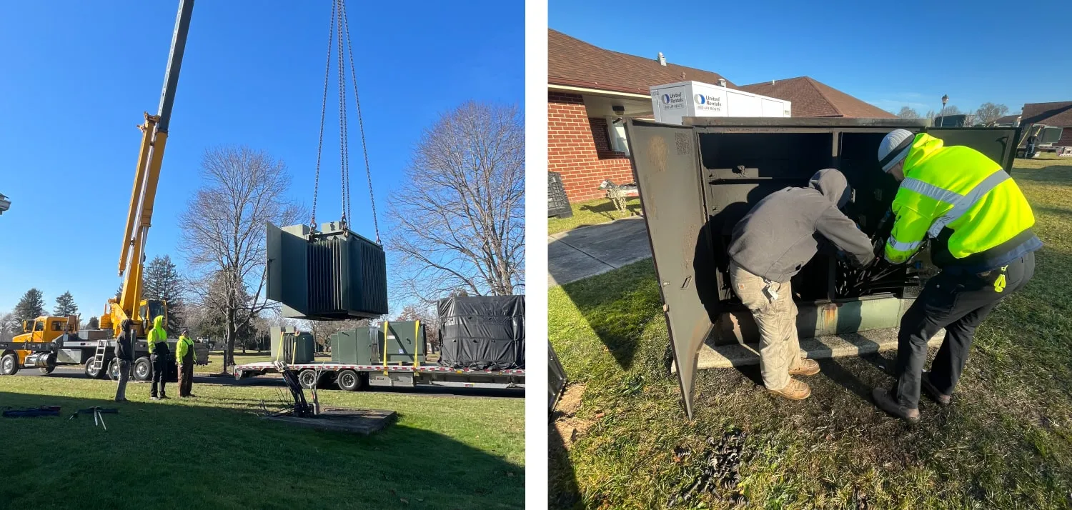 Maddox transformers delivered to customer site
