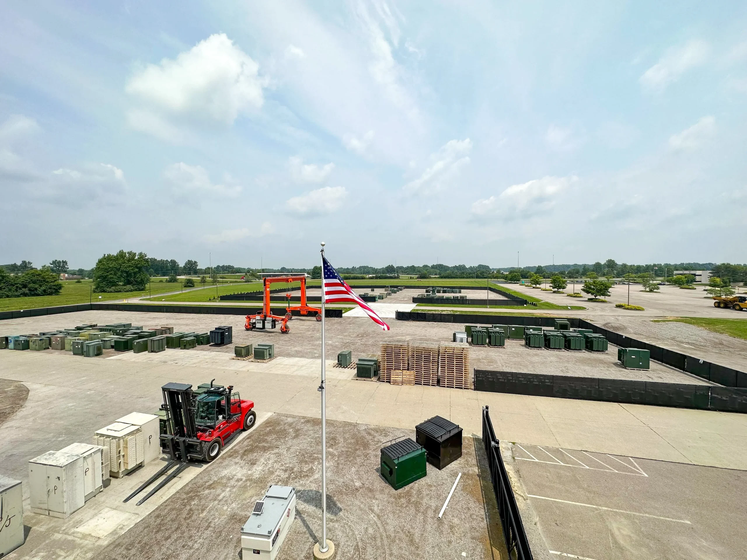 Maddox Transformer Ohio location yard