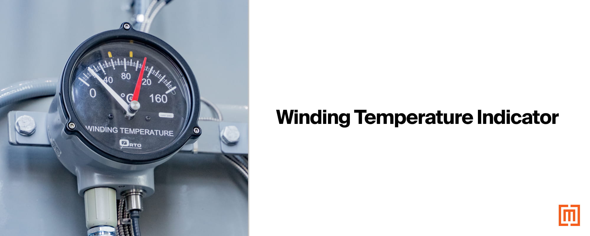 graphic of winding temperature indicator