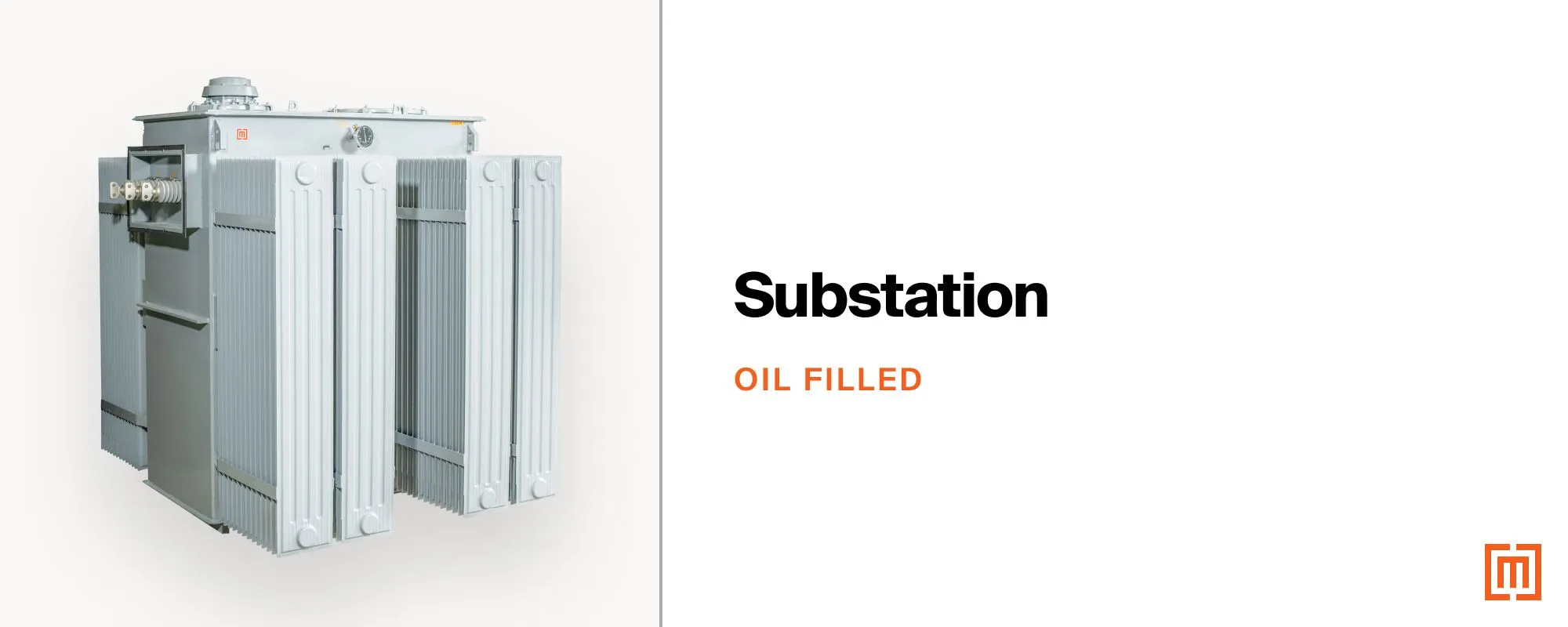 A Maddox oil filled substation transformer