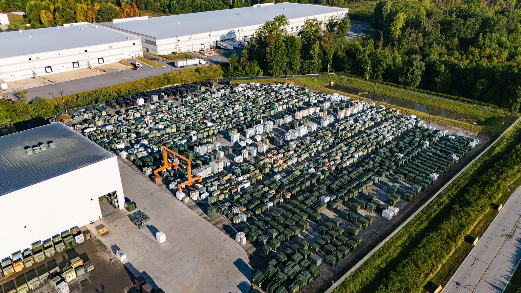 Maddox South Carolina Transformer Yard