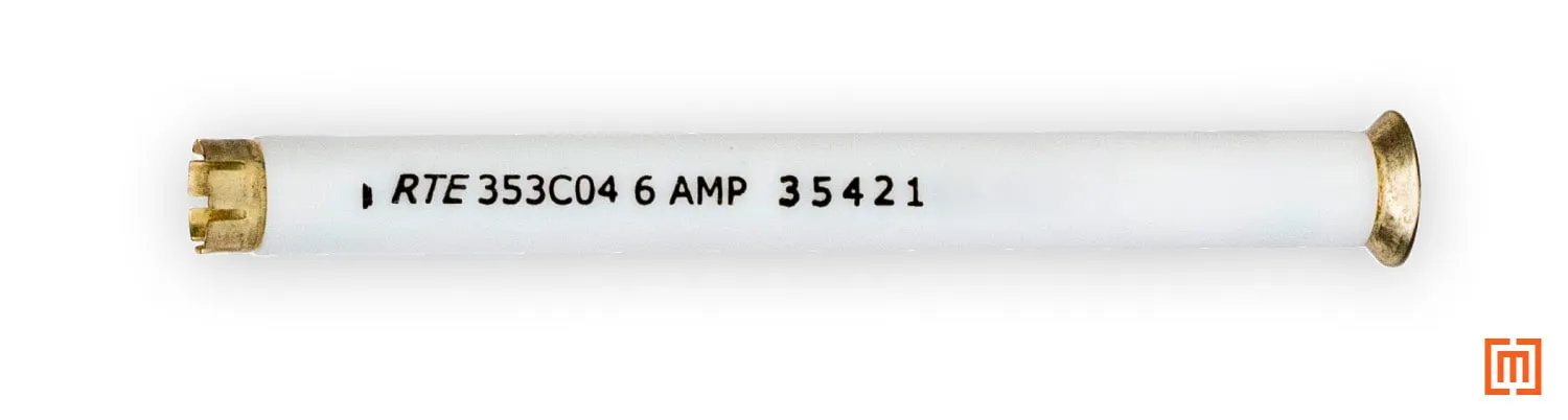 A current sensing or fault sensing bayonet fuse