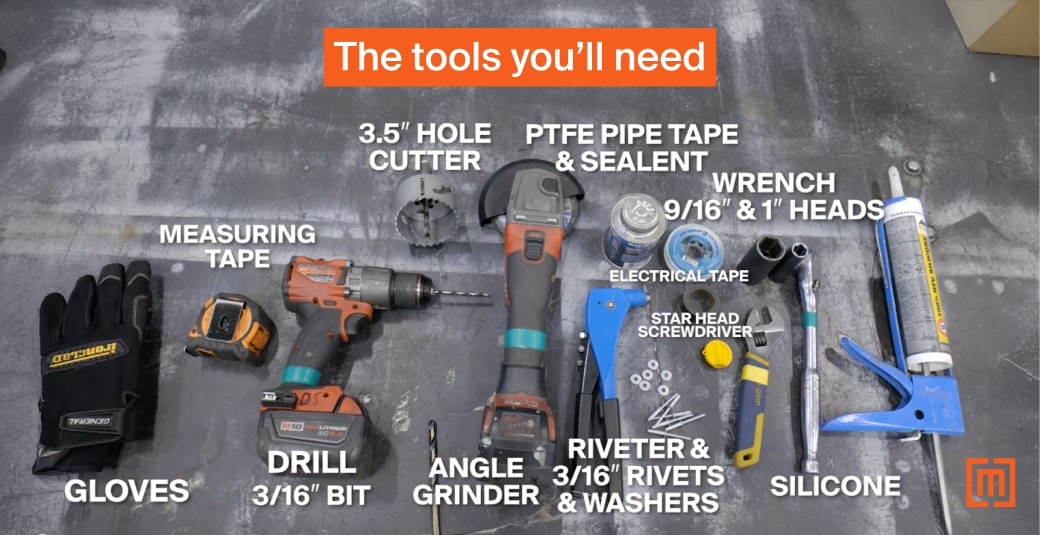 Tools needed to install transformer external sample ports