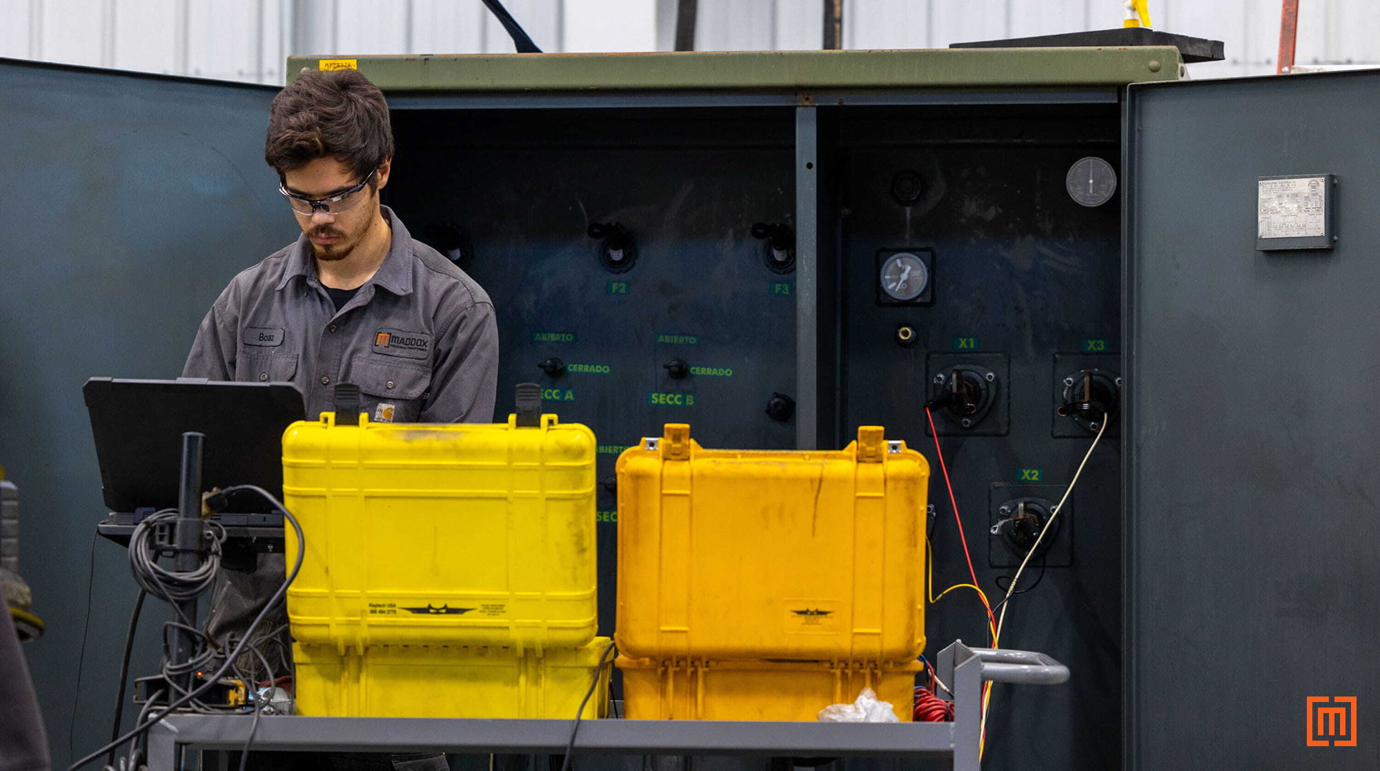 A Transformer Turns Ratio and Winding Resistance test kit