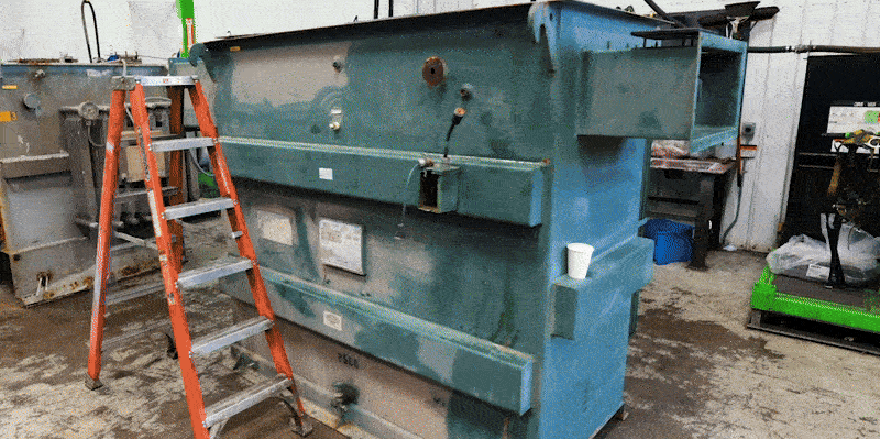 A time lapse of substation transformer remanufacturing.