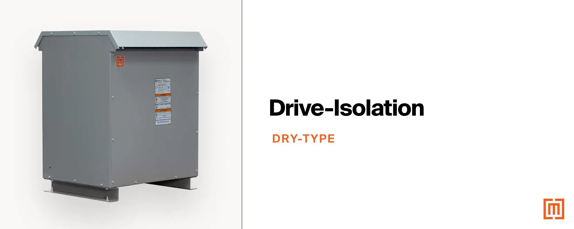 A Maddox drive isolation dry type transformer