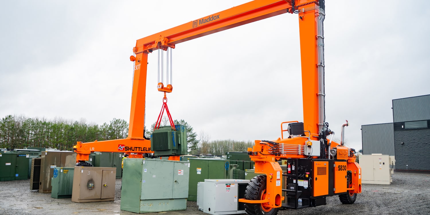 Surplus transformer yard