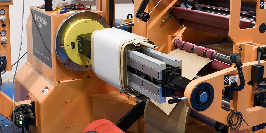 image of Maddox transformer rewind machine