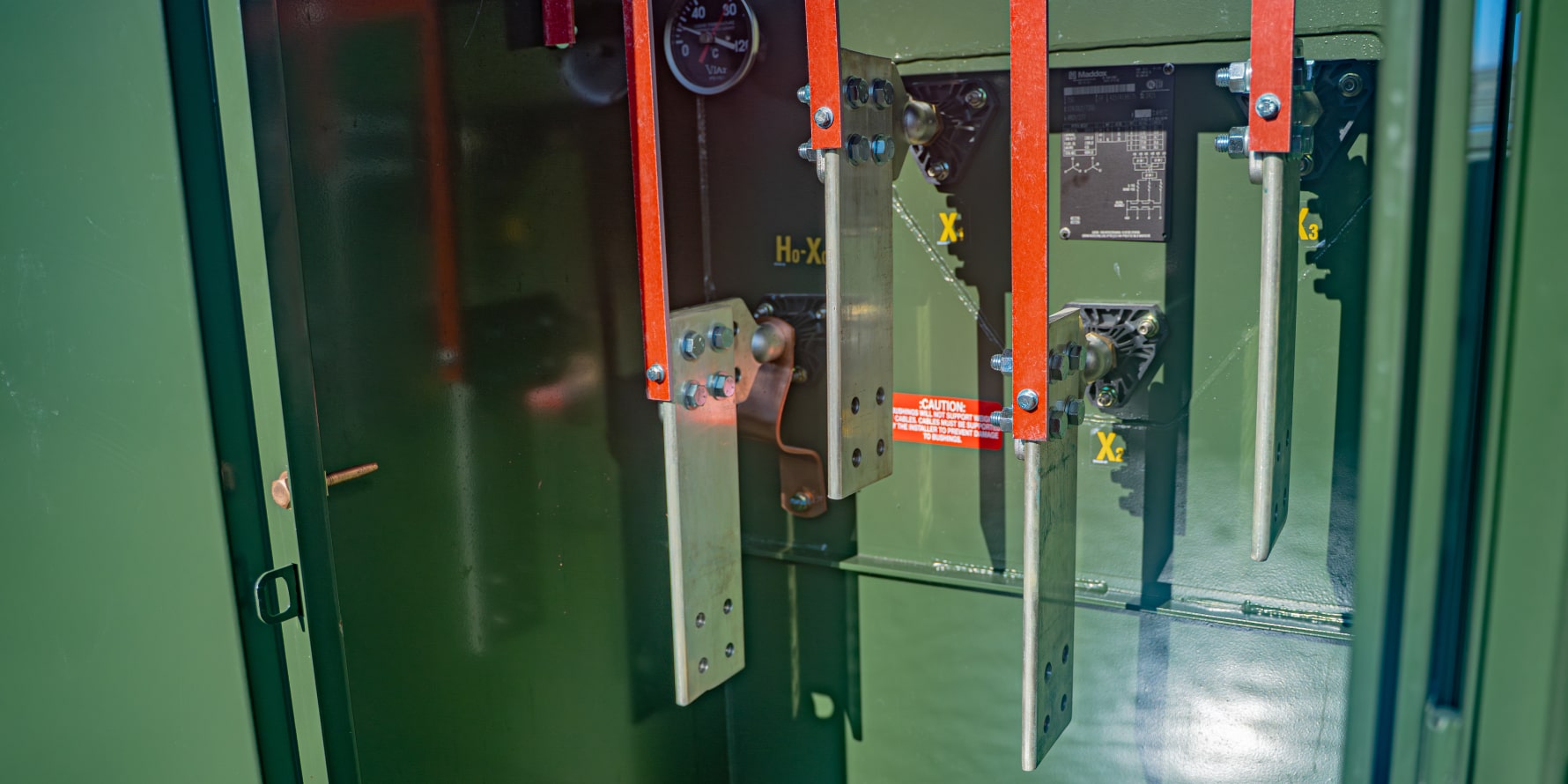 Padmount transformer spade extensions